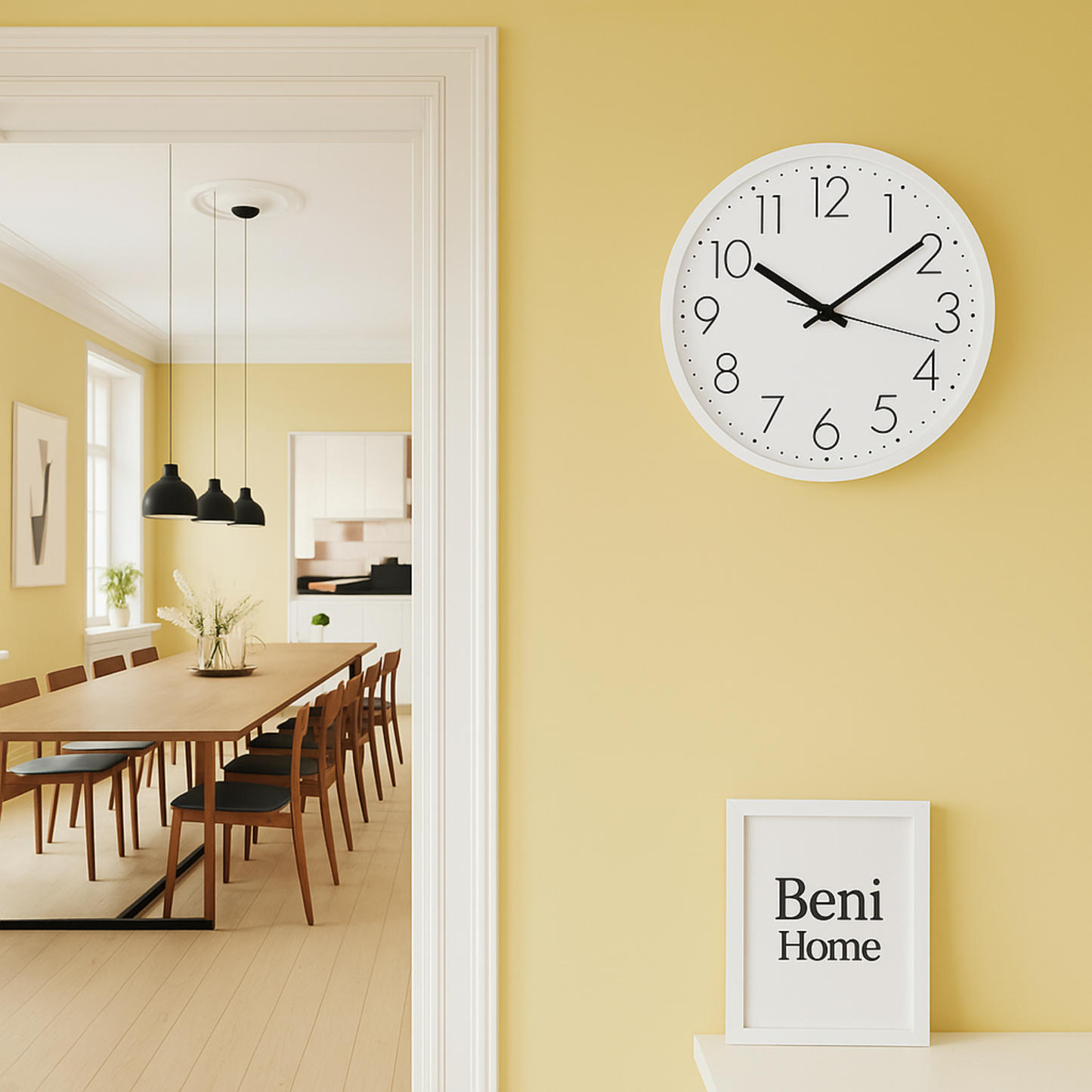 RELOJ DE PARED ESCANDINAVO